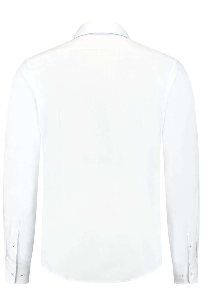Blumfontain linnenprint uni wit ML7