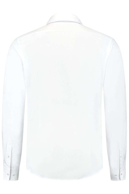 Blumfontain linnenprint uni wit ML7
