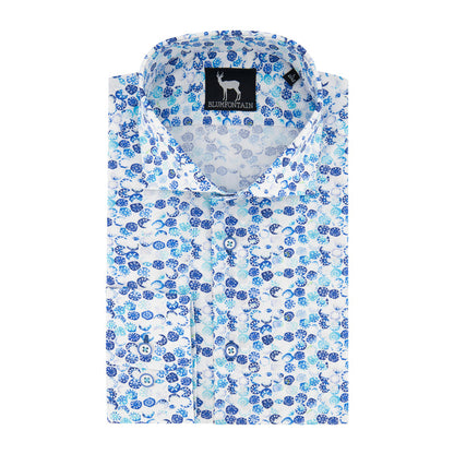 Blumfontain stempelprint