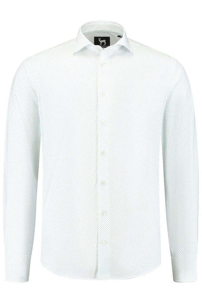 Blumfontain triangle print groen-blauw