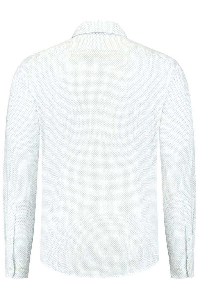 Blumfontain triangle print groen-blauw