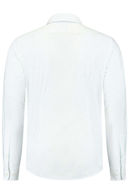 Blumfontain triangle print groen-blauw