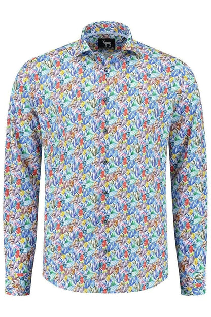Blumfontain tulpprint multikleur