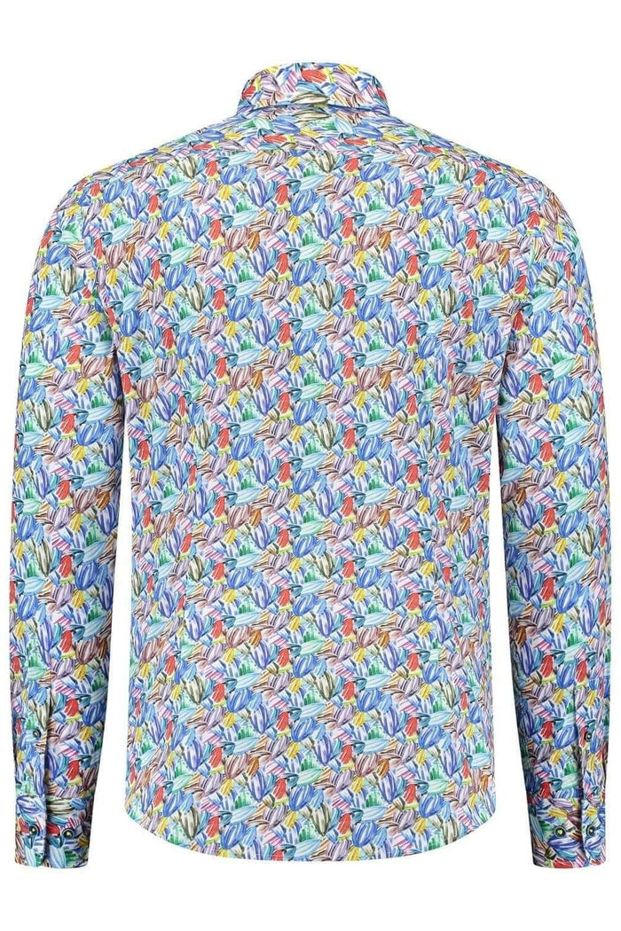 Blumfontain tulpprint multikleur