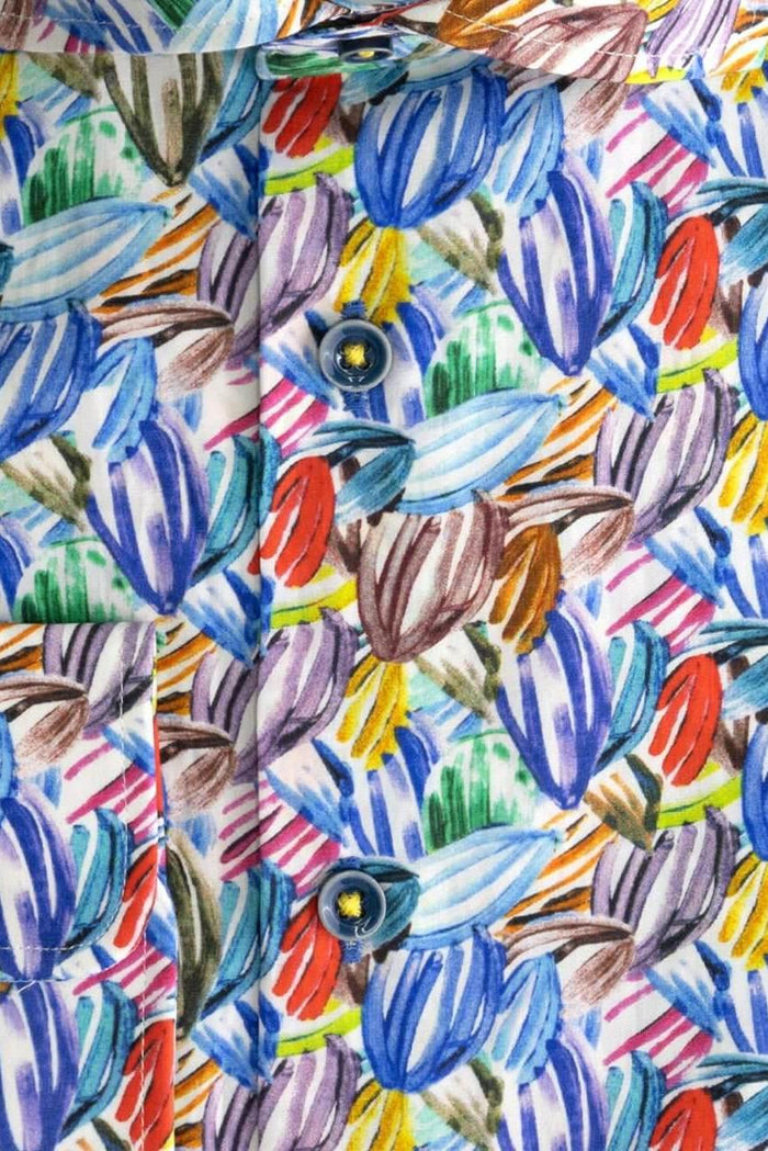Blumfontain tulpprint multikleur