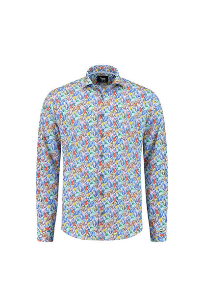 Blumfontain tulpprint multikleur
