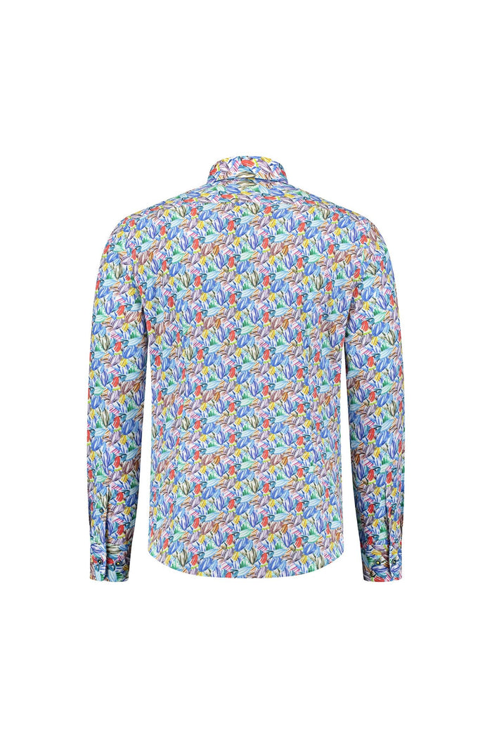 Blumfontain tulpprint multikleur