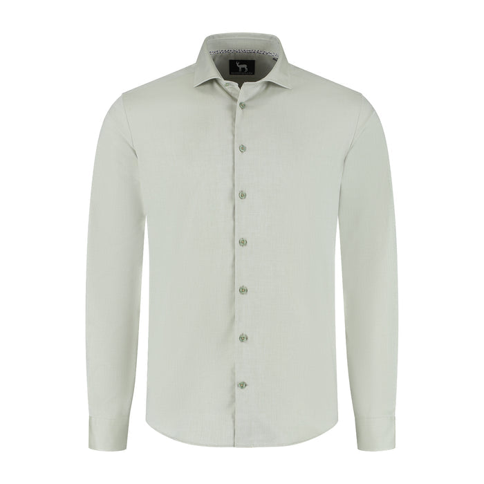 Blumfontain  uni twill groen