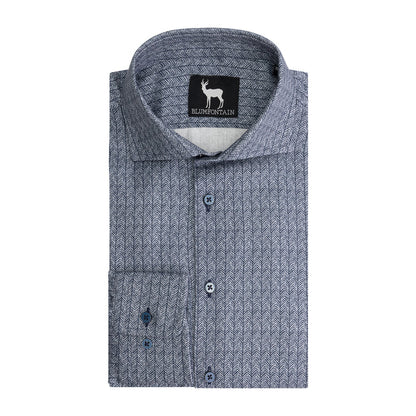 Blumfontain visgraat navy
