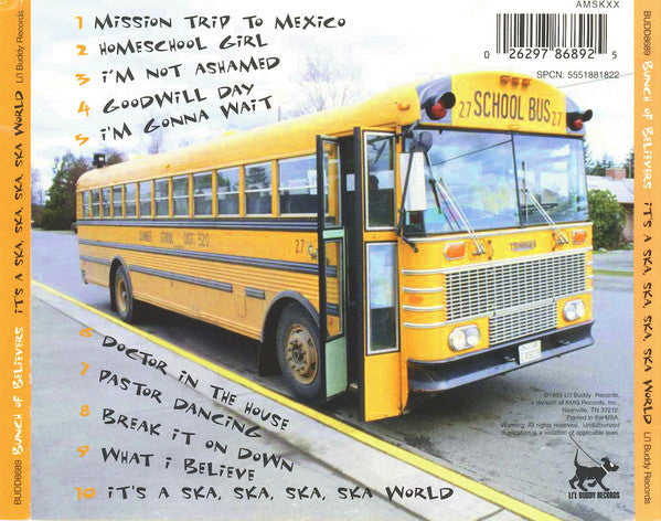 B.O.B. – It's A Ska, Ska, Ska, Ska World (CD, 1999, KMG)