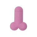 Bombă de baie efervescentă OOTB Willy, în formă de penis, pentru băi erotice în cuplu, cu aromă de căpșuni, roz