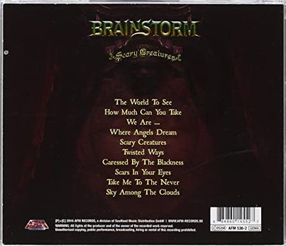 BRAINSTORM - SCARY CREATURES (*New CD, 2016, AFM Records} Power/Progressive Metal