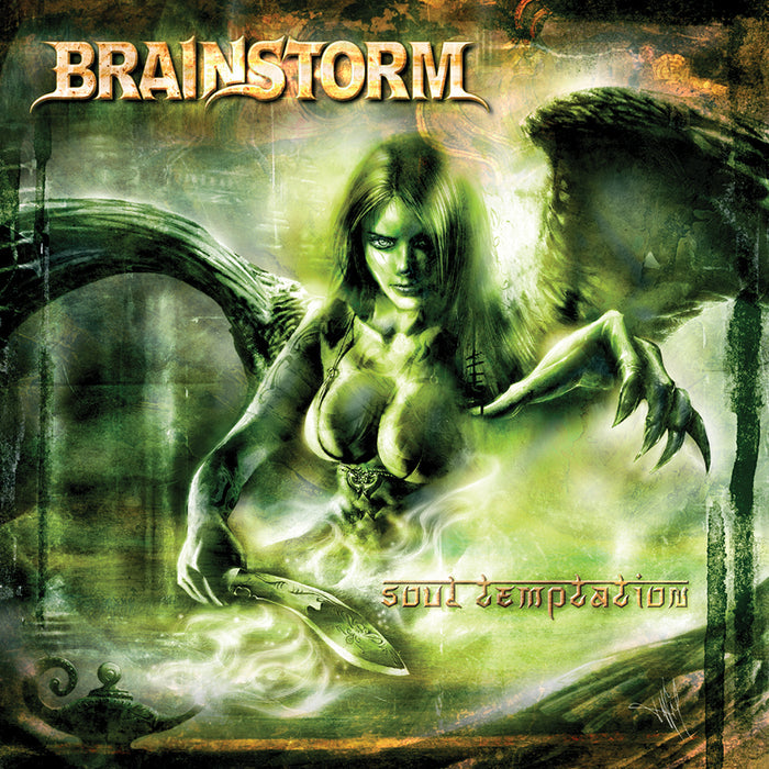 BRAINSTORM - SOUL TEMPTATION (*Cobalt-60 GREEN VINYL, 2022, Brutal Planet) Symphorce Vox - Elite German Prog/Power!