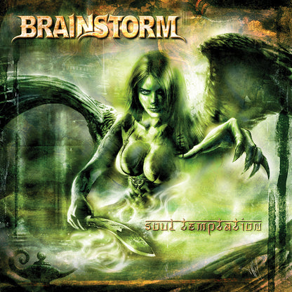 BRAINSTORM - SOUL TEMPTATION (*Cobalt-60 GREEN VINYL, 2022, Brutal Planet) Symphorce Vox - Elite German Prog/Power!