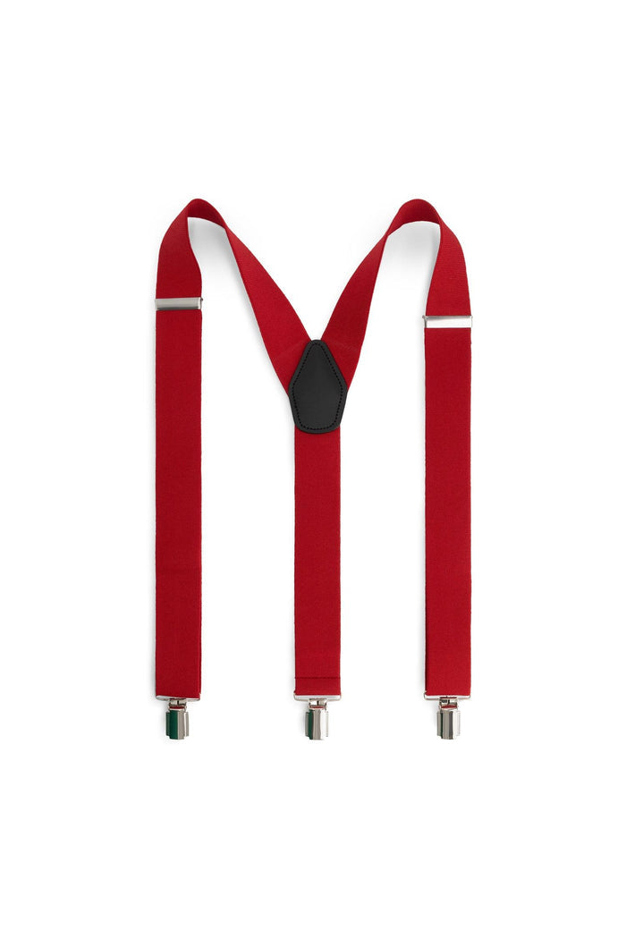 Bretels 35mm donkerrood met stevige constructie en elastiek, perfect voor elke outfit.