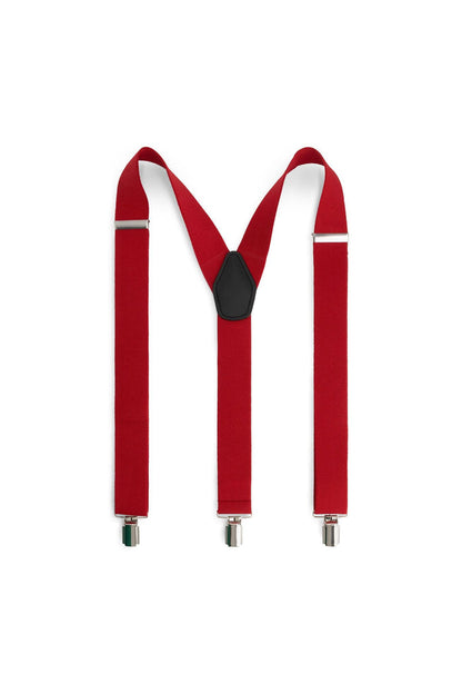 Bretels 35mm donkerrood met stevige constructie en elastiek, perfect voor elke outfit.
