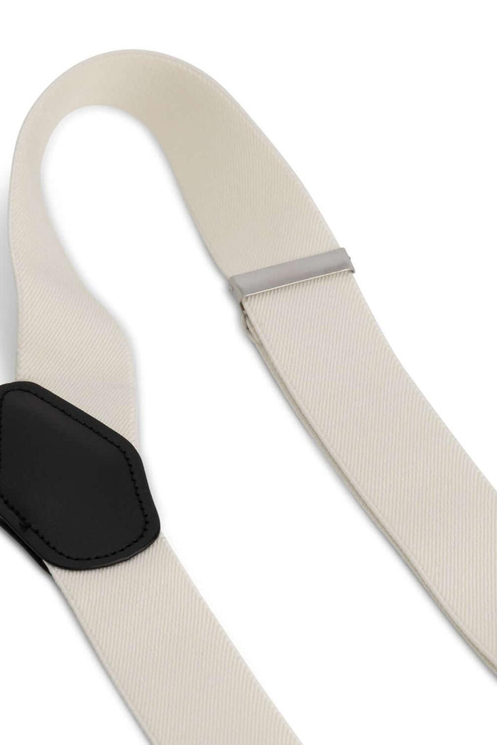 Bretels 35mm off-white met stevige clips voor een veelzijdige stijl.