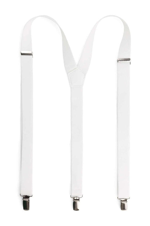 Bretels basis elastiek wit