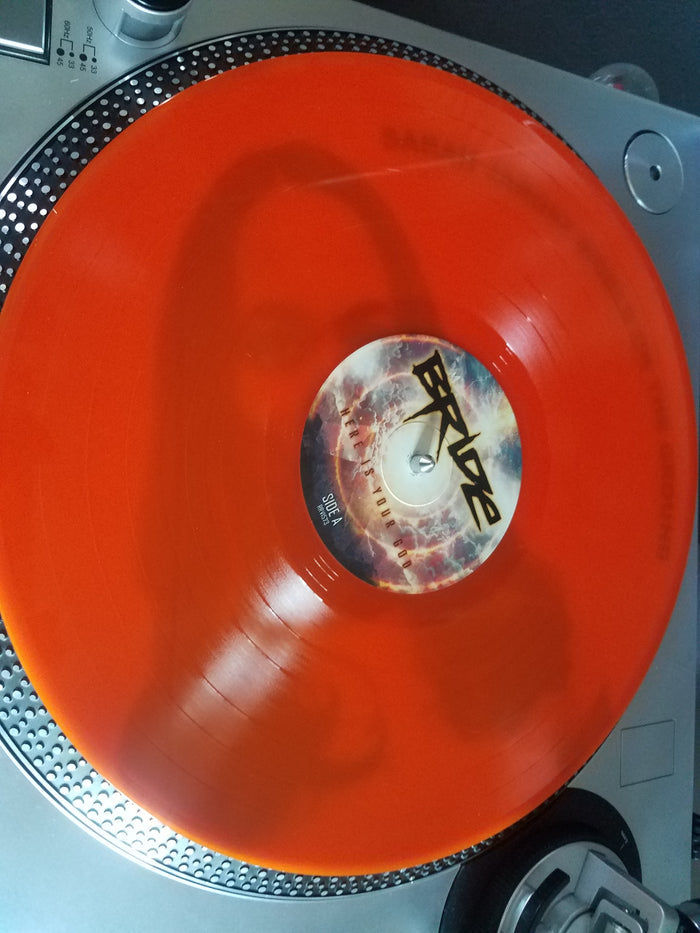 BRIDE - HERE IS YOUR GOD (*NEW-Orange Vinyl, 2021, Retroactive Records)