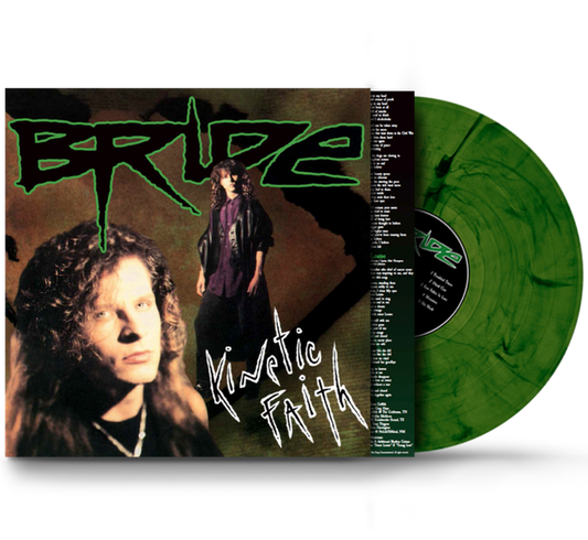 Bride - Kinetic Faith (Vinyl) Remastered, Green Colored Swirl Vinyl, 2021 Girder Records