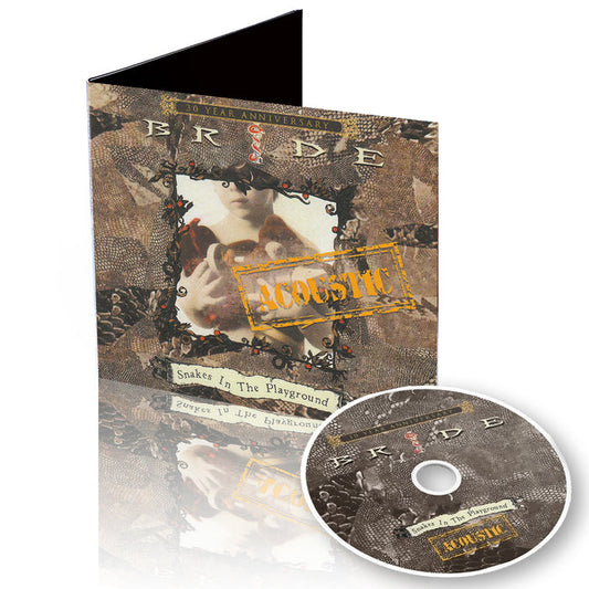 BRIDE - SNAKES IN THE PLAYGROUND (Acoustic) (*NEW-CD, 2023) 17 Tracks w 4 Bonus!