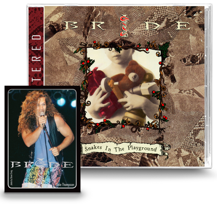 Bride - Snakes In The Playground (CD) WEBSTORE EXCLUSIVE w. Ltd. Ed. Trading Card 2021 Girder Records