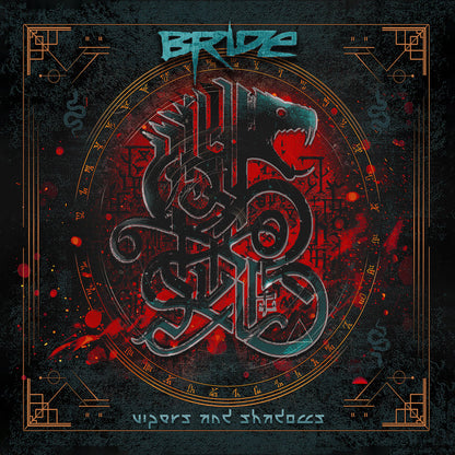 Bride - Vipers & Shadows (Orange/Teal 2-LP Vinyl, 2025, Retroactive)