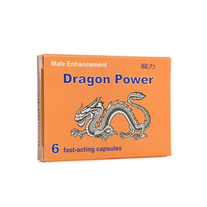 Capsule Dragon Power - Male Enhancement, pentru erectie puternica si imbunatatirea performatelor sexuale, 6 buc