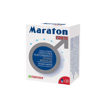 Capsule MARATON FORTE, cresterea performantei sexuale barbati, 20 capsule
