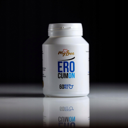 Capsule MYLOVE Ero CumOn, pentru creștere volum spermă și stimulare libido, cu Maca și Ginkgo biloba, 60 buc