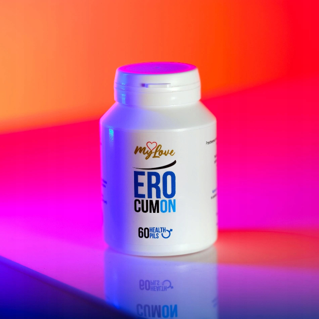 Capsule MYLOVE Ero CumOn, pentru creștere volum spermă și stimulare libido, cu Maca și Ginkgo biloba, 60 buc
