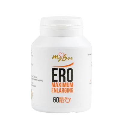 Capsule MYLOVE Ero Maximum Enlarging, pentru mărirea penisului și performanță sexuală, cu ginseng și maca, 60 buc