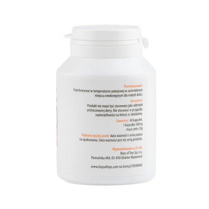 Capsule MYLOVE Ero Maximum Enlarging, pentru mărirea penisului și performanță sexuală, cu ginseng și maca, 60 buc