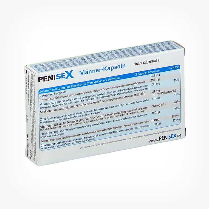 Capsule PENISEX, pentru stimularea erectiei, marirea penisului si imbunatatirea performantei sexuale, 40 capsule