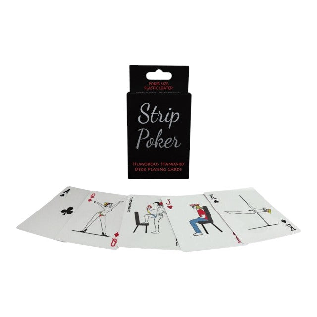 Cărți de joc erotice KHEPER GAMES Strip Poker Humorous, cu 52 de poziții sexuale, potrivit pentru petreceri