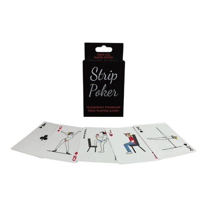 Cărți de joc erotice KHEPER GAMES Strip Poker Humorous, cu 52 de poziții sexuale, potrivit pentru petreceri