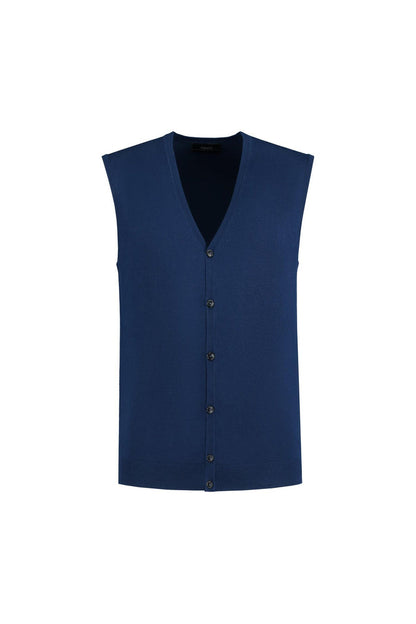 Cardigan kobalt