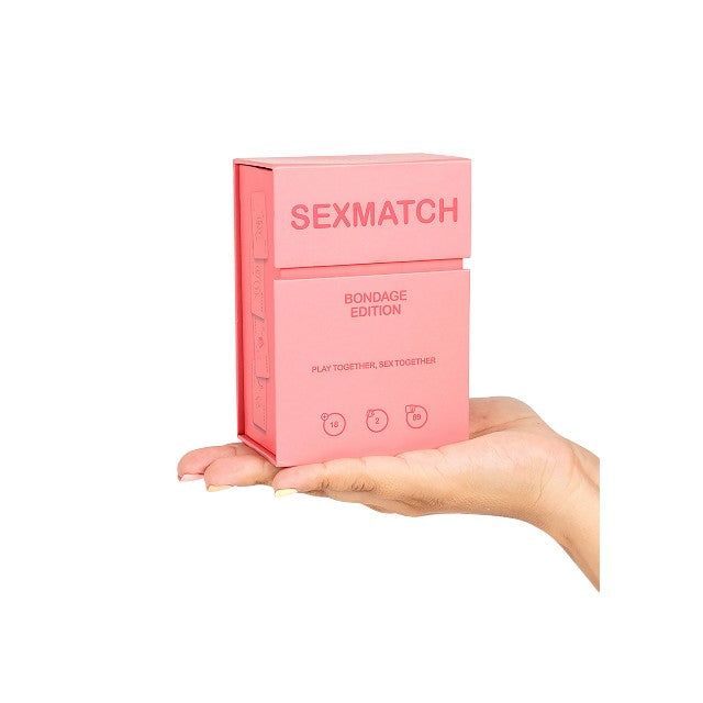 Carti Secret Play Sexmatch - Bondage Edition, joc pentru cupluri, portocaliu