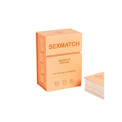 Carti Secret Play Sexmatch -Roleplay Edition, joc pentru cupluri, galben