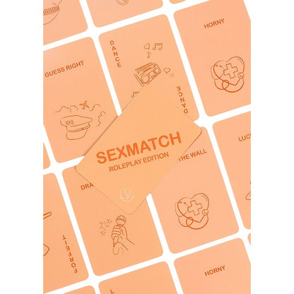 Carti Secret Play Sexmatch -Roleplay Edition, joc pentru cupluri, galben