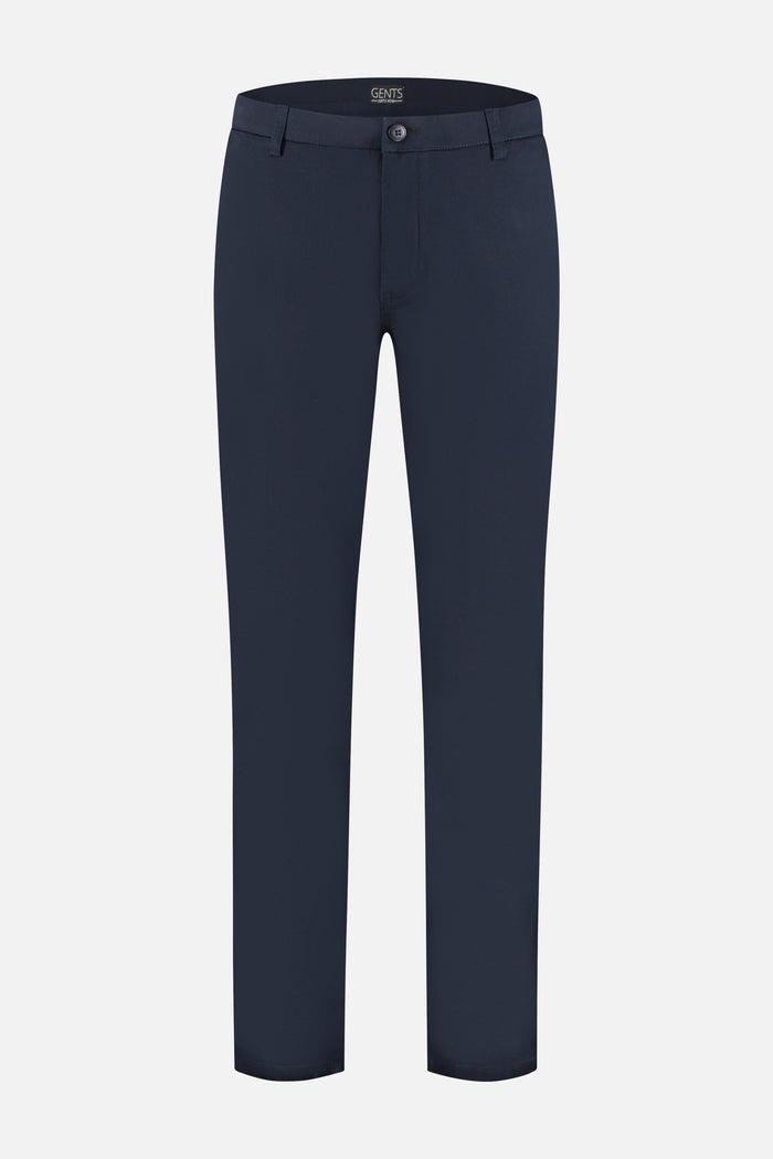 Chino stretch dobby navy