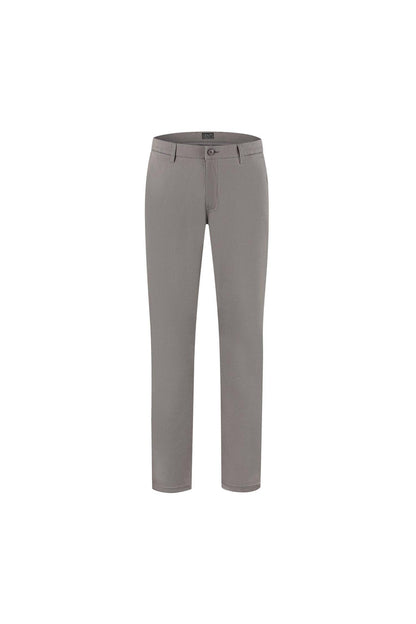 Chino stretch structuur grijs