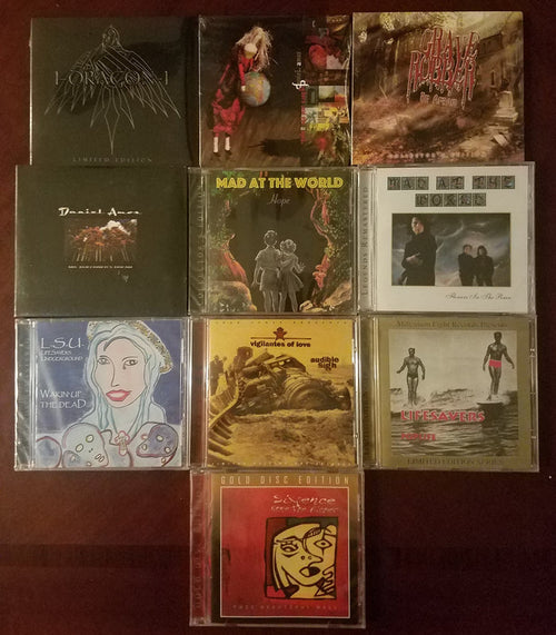 CHRISTIAN ALTERNATIVE ROCK BUNDLE #1 / 10 CDs GRAVE ROBBER, DA, V.O.L., LSU +