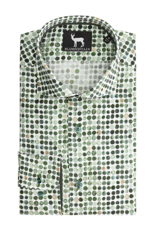 Cirkelprint groen ML7