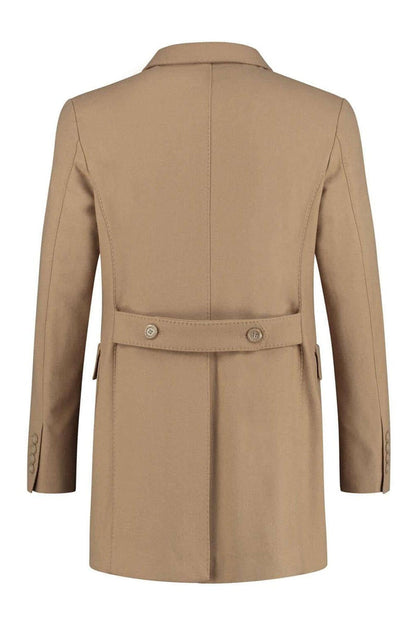Coat unconstructed camel