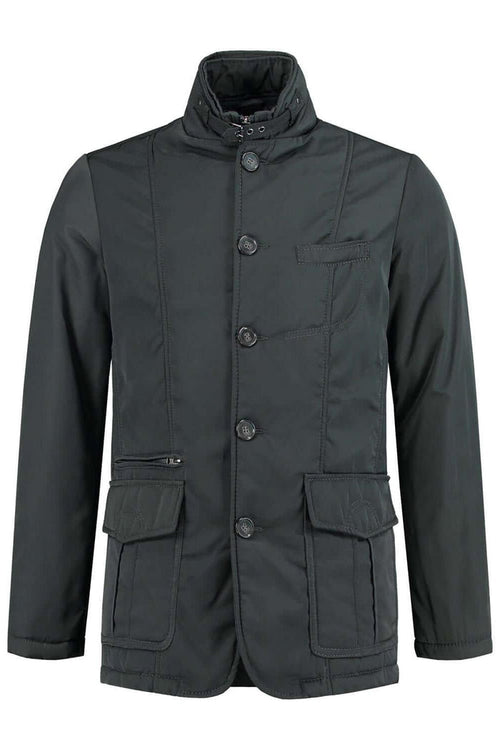 Coat windvanger olijf