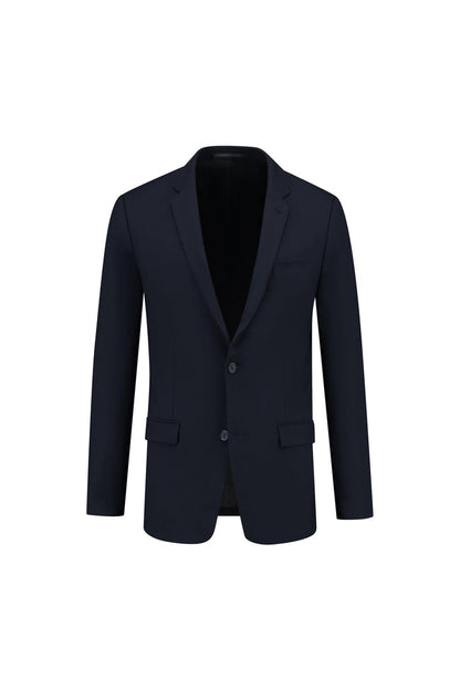 Colbert comfort stretch blauw MixMatch in diepe blauwe toon met twee knopen, ideaal voor formele gelegenheden.