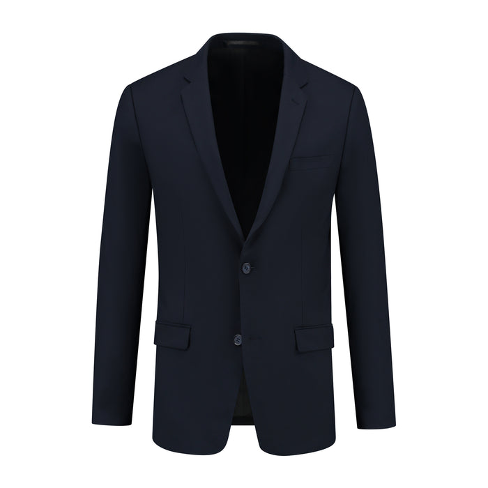 Colbert comfort stretch blauw MixMatch, diepe blauwe blazer met twee knopen voor een elegante look.