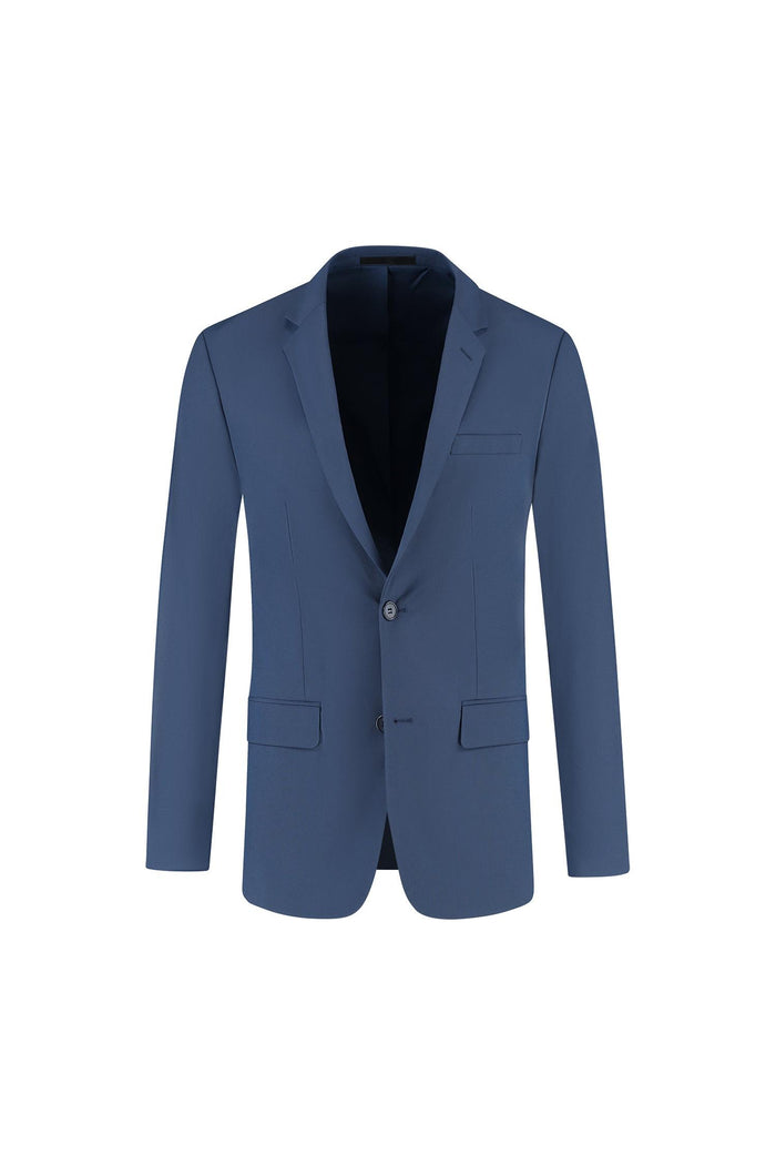 Colbert comfort stretch royalblue MixMatch strakke moderne snit, stijlvolle blauwe colbert met comfort stretch.