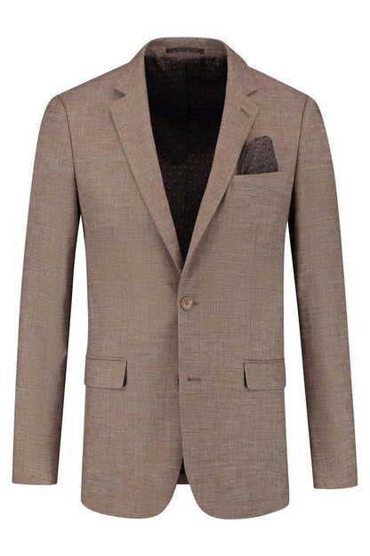 Colbert linnenlook bruin
